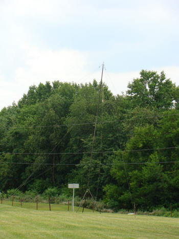 The 40 foot portable mast.
